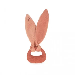LeT Les enfants Terribles ANNEAU DE DENTITION EN SILICONE LAPIN - TERRACOTTA - Kaloo