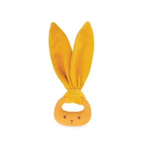 LeT Les enfants Terribles ANNEAU DE DENTITION EN SILICONE LAPIN - OCRE - Kaloo