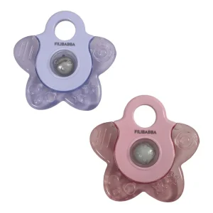 LeT Les enfants Terribles Anneau de dentition rafraichissant étoile Rose- lot de 2 - BB&co
