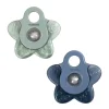 LeT Les enfants Terribles Anneau de dentition rafraichissant étoile Bleu - lot de 2 - BB&co