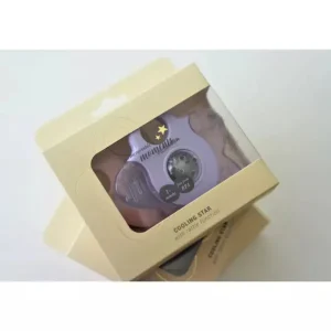 LeT Les enfants Terribles Anneau de dentition rafraichissant étoile Rose- lot de 2 - BB&co