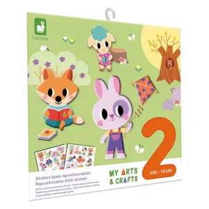 LeT Les enfants Terribles 2 ans - Stickers épais repositionnables