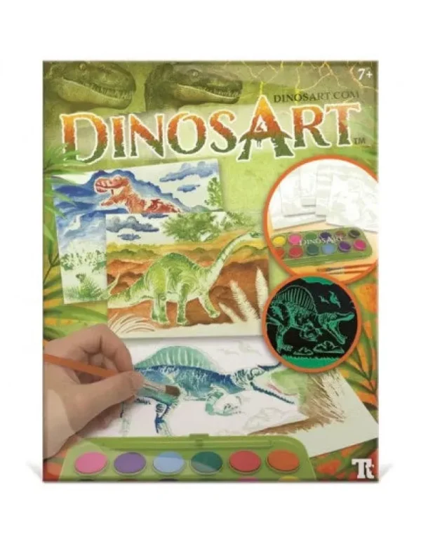 LeT Les enfants Terribles Aquarelle Magique Dino