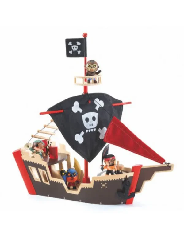 LeT Les enfants Terribles Arty Toys Pirates - Ze Pirat Boat