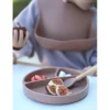 LET83700 Assiette antidérapante en silicone - Cookie - BB&Co