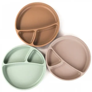 LET83700 Assiette antidérapante en silicone - Cookie - BB&Co