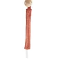 LET83700 Attache-sucette gaze marsala- BB&CO