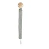 LET83700 Attache-sucette gaze vert de gris - BB&CO