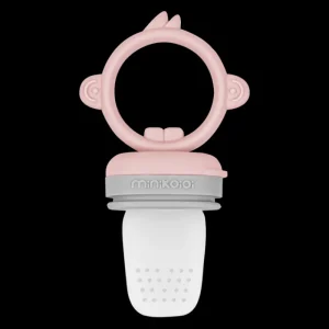 LET83700 Baby Pulp (grignoteur en silicone) - rose/gris