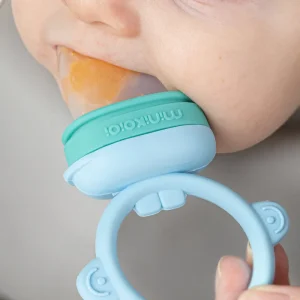 LET83700 Baby Pulp (grignoteur en silicone) - bleu