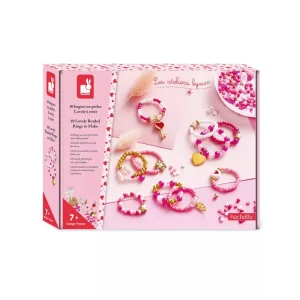 LeT Les enfants Terribles 10 bagues en perles lovely a créer - Janod