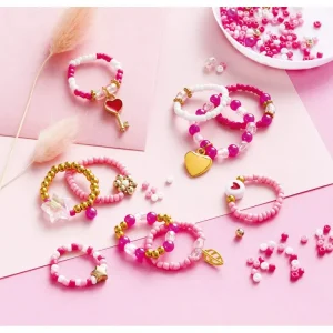 LeT Les enfants Terribles 10 bagues en perles lovely a créer - Janod
