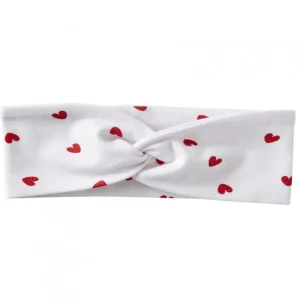 LET83700 Bandeau large turban coeurs