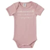 LeT Les enfants Terribles Body Manche courte "La perfection" rose thé