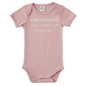 LeT Les enfants Terribles Body Manche courte "La perfection" rose thé
