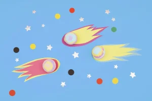 LET83700 Boule de bain effervescente et apaisante - Cosmic