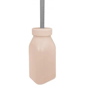 LET83700 Bouteille d’apprentissage en silicone avec paille - BB&Co
