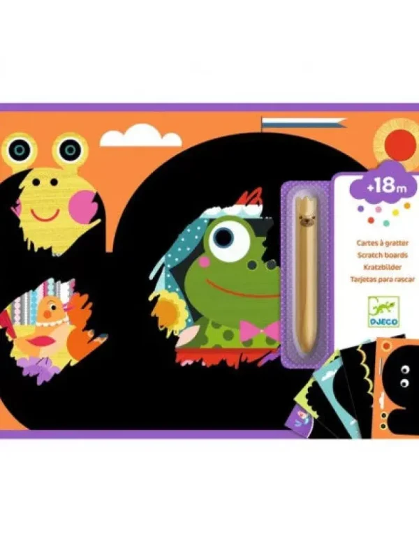 LeT Les enfants Terribles Cartes à gratter des petits - C'est rigolo à découvrir