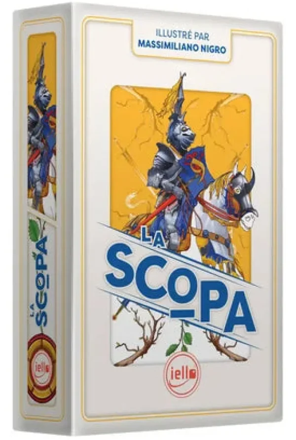 LET83700 Cartes traditionnelles - Scopa -Iello