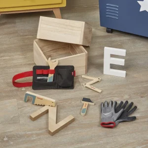 LET83700 Ceinture outils et gants Brico kids