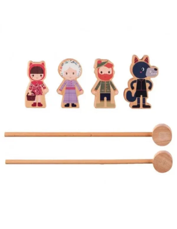 LET83700 Chaperon rouge théatre aimante