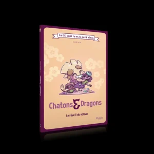 LeT Les enfants Terribles Chaton & dragons le réveil du volcan - La BD dont tu es le petit héros (Copie)