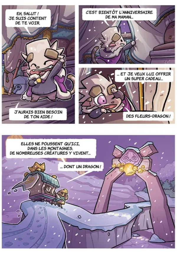 LeT Les enfants Terribles Chatons & Dragons les fleurs-dragon - La BD dont tu es le petit héros