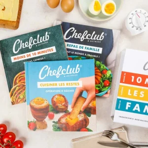 LET83700 Chefclub - Coffret du quotidien : Moins de 10 minutes  Cuisiner les restes les Repas de famille