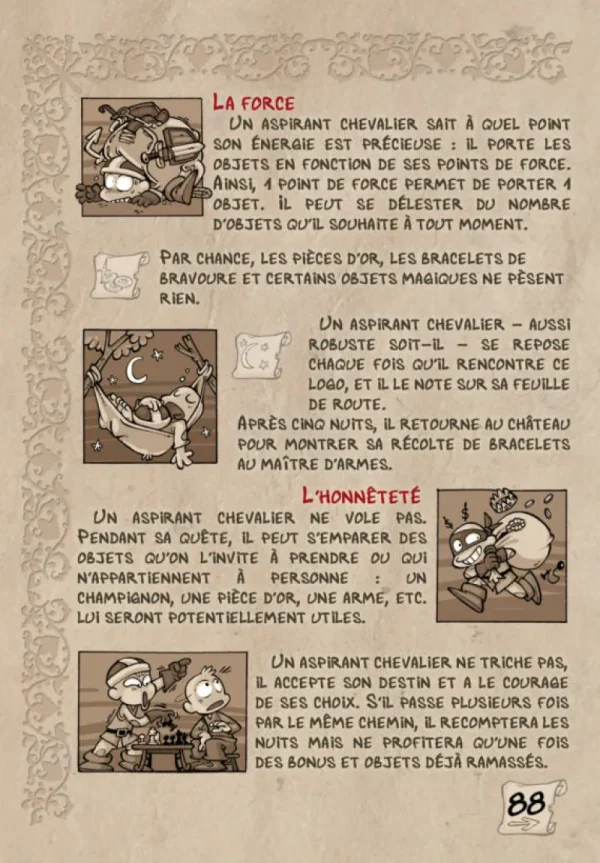 LeT Les enfants Terribles Chevaliers livre 1 - La BD dont tu es le héros
