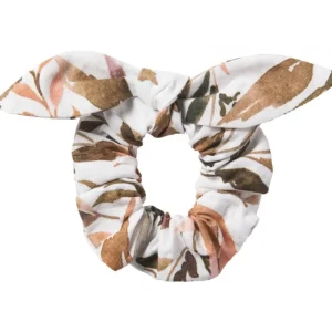 LET83700 Chouchou feuillages caramel