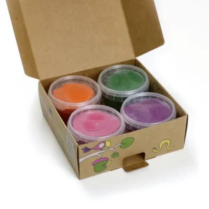 LeT Les enfants Terribles Coffret 4 pots "Loki" pâte à modeler naturelle & vegan