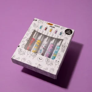LET83700 Coffret 5 stylos kawai