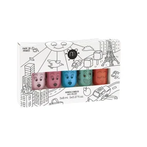 LET83700 Coffret 5 vernis - City