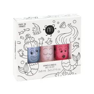 LET83700 Coffret 3 vernis - Mermaid