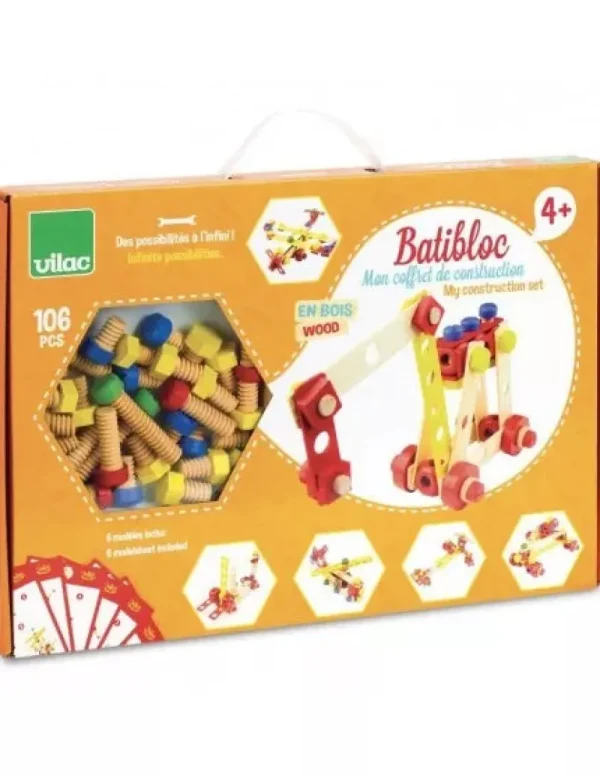 LeT Les enfants Terribles Coffret de construction batibloc - Vilac