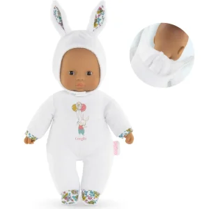 LET83700 Corolle - Babipouce petit coeur lapin blanc