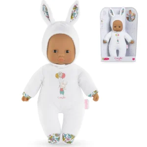 LET83700 Corolle - Babipouce petit coeur lapin blanc