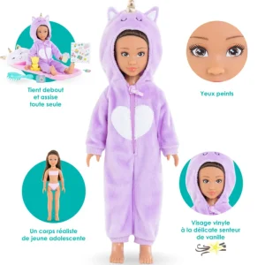 LET83700 Corolle - Coffret Luna Pyjama Party