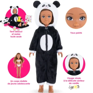 LET83700 Corolle - Coffret Melody Pyjama Party