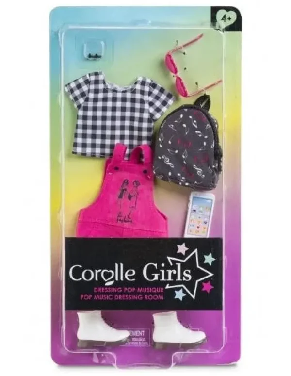 LET83700 Corolle Girls - Dressing Pop Music & Mode - Corolle