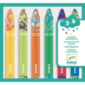 LeT Les enfants Terribles 6 crayons de couleurs multicolores