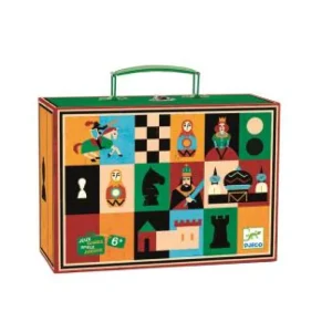 LeT Les enfants Terribles Djeco - jeu classiqur Echecs et dames