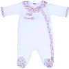 LET83700 Dors-bien velours "Petite merveille" Frenchy Liberty blanc/liberty