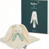 LeT Les enfants Terribles Doudou lapin crème - lapinoo 30 cm - Kaloo