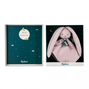 LeT Les enfants Terribles DOUDOU LAPIN ROSE - LAPINOO 30 CM - Kaloo