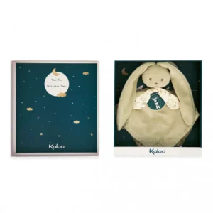 LeT Les enfants Terribles DOUDOU LAPIN VERT - LAPINOO 30 CM - Kaloo