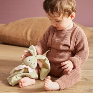 LeT Les enfants Terribles DOUDOU LAPIN VERT - LAPINOO 30 CM - Kaloo