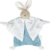 LeT Les enfants Terribles Doudou Lapinou Bleu - Coton Bio