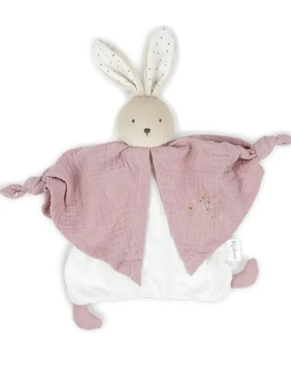 LeT Les enfants Terribles Doudou Lapinou Rose - Coton Bio