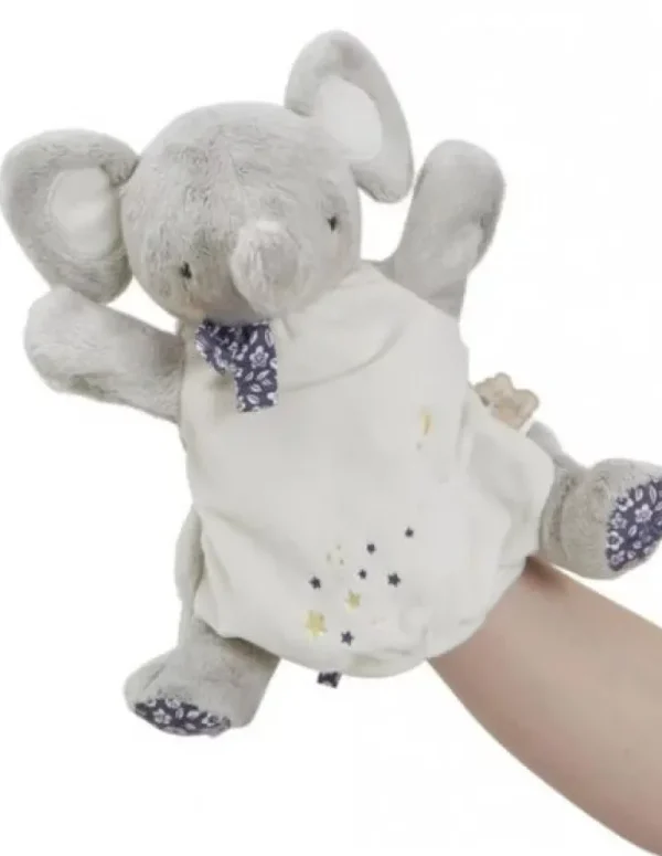 LeT Les enfants Terribles Doudou Marionnette Eléphant